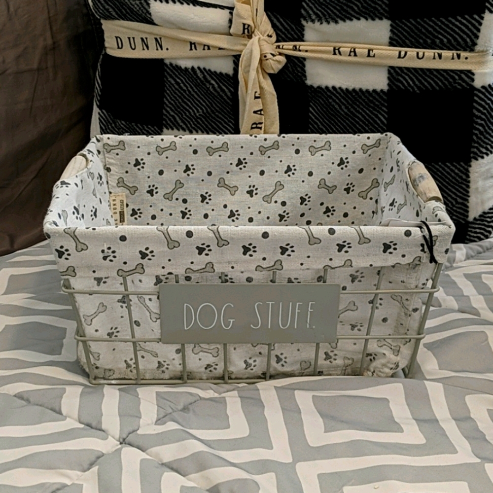 Rae Dunn Dog Basket